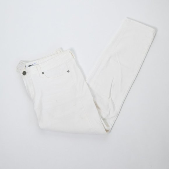 PAIGE | White Skyline Ankle Peg Jeans (Size 30) - Picture 4 of 8